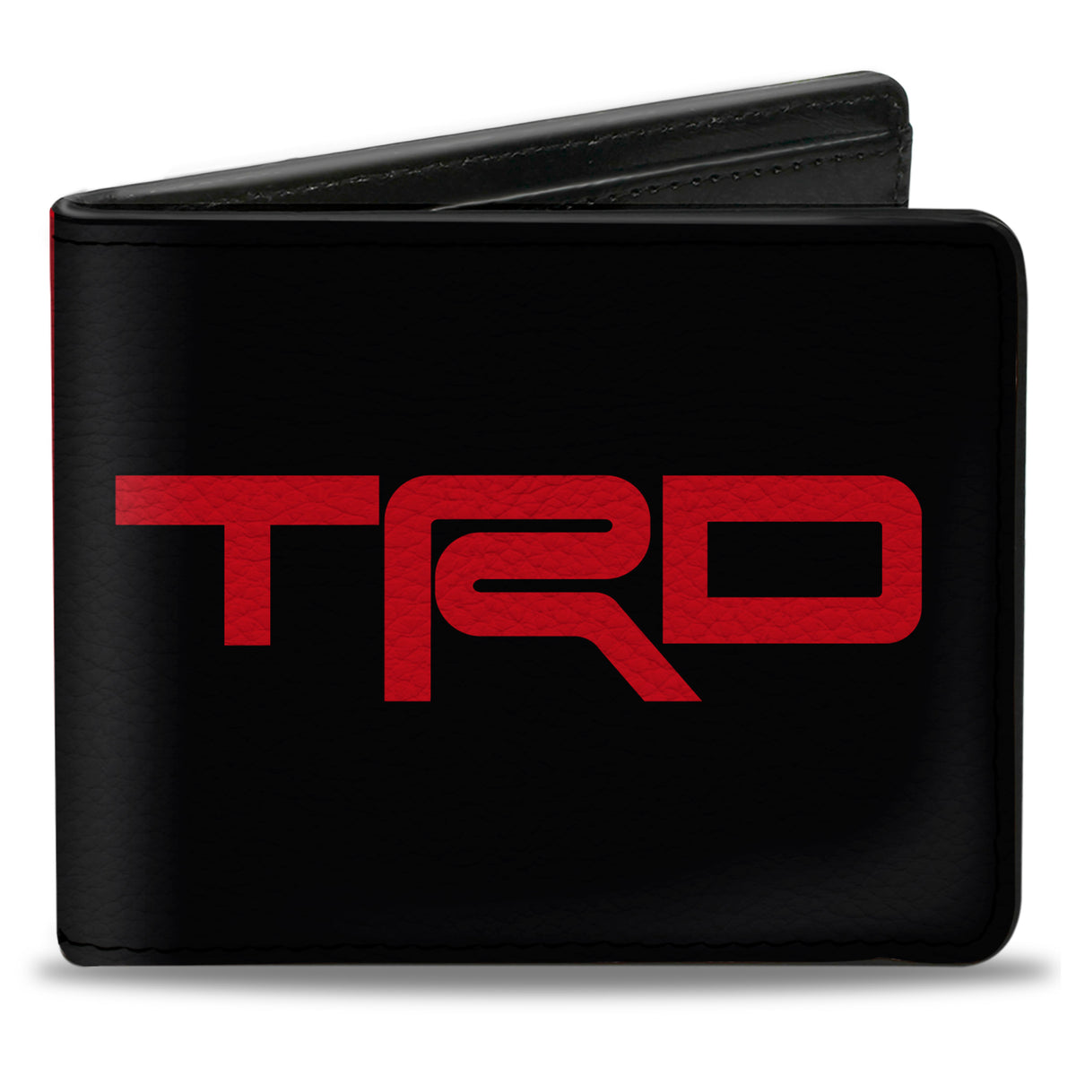 Bi-Fold Wallet - Toyota Racing Development TRD Logo Blocks Split Black/Red Bi-Fold Wallets Toyota