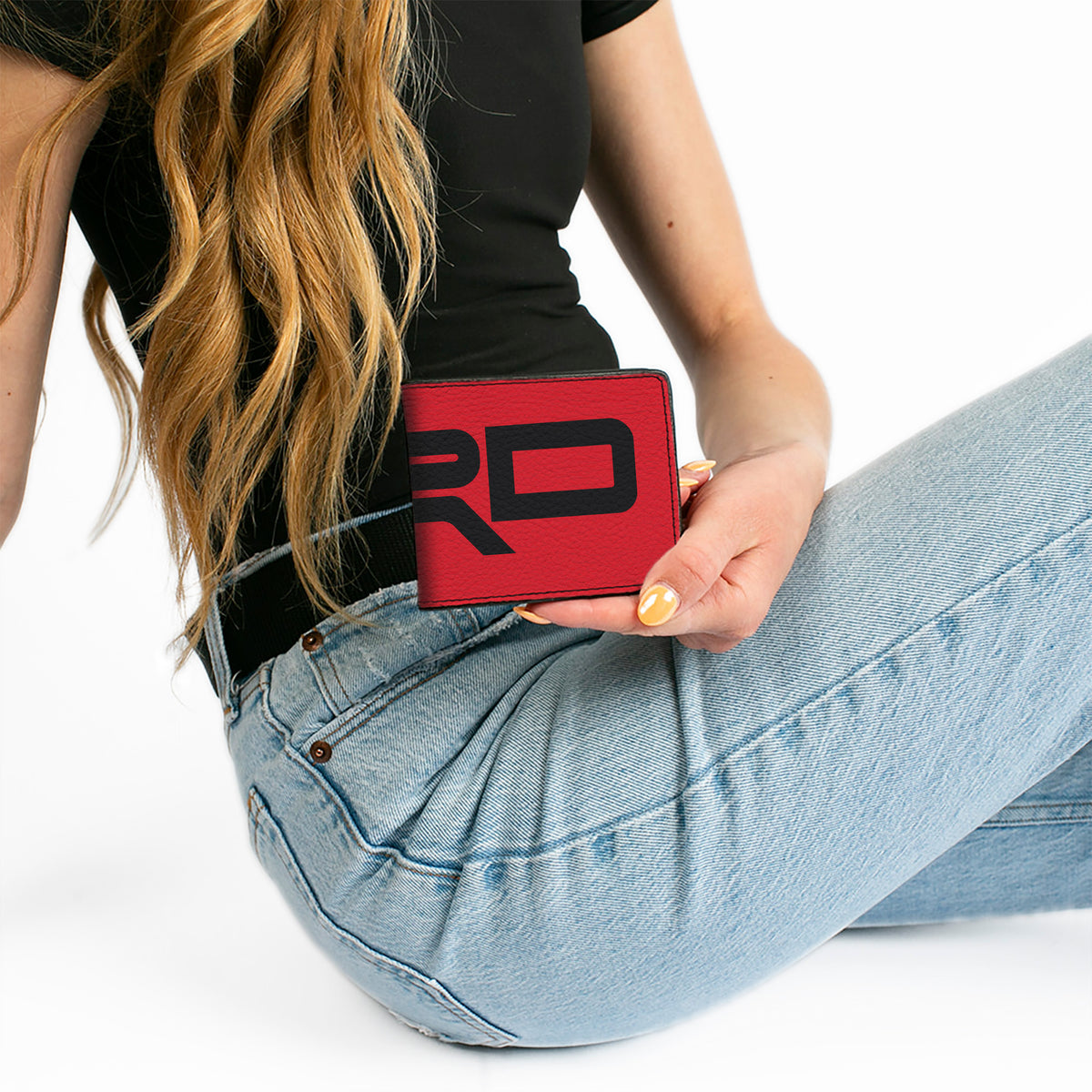 Bi-Fold Wallet - Toyota Racing Development TRD Logo Stretch Red/Black Bi-Fold Wallets Toyota