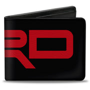 Bi-Fold Wallet - Toyota Racing Development TRD Logo Stretch Black/Red Bi-Fold Wallets Toyota