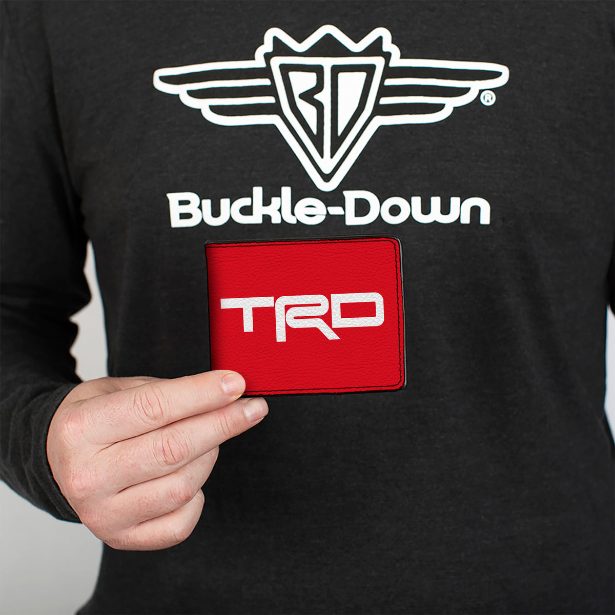 Bi-Fold Wallet - Toyota Racing Development TRD Logo Red/White Bi-Fold Wallets Toyota