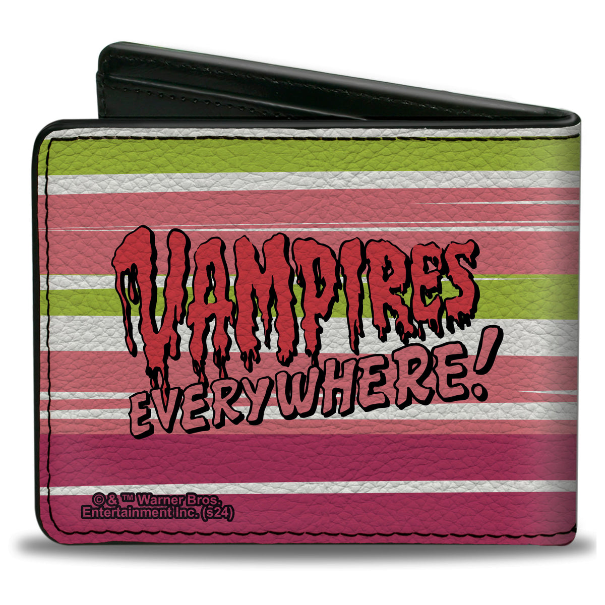 Bi-Fold Wallet - The Lost Boys Motorcycle Ride Silhouette White/Green/Pink Bi-Fold Wallets The Lost Boys
