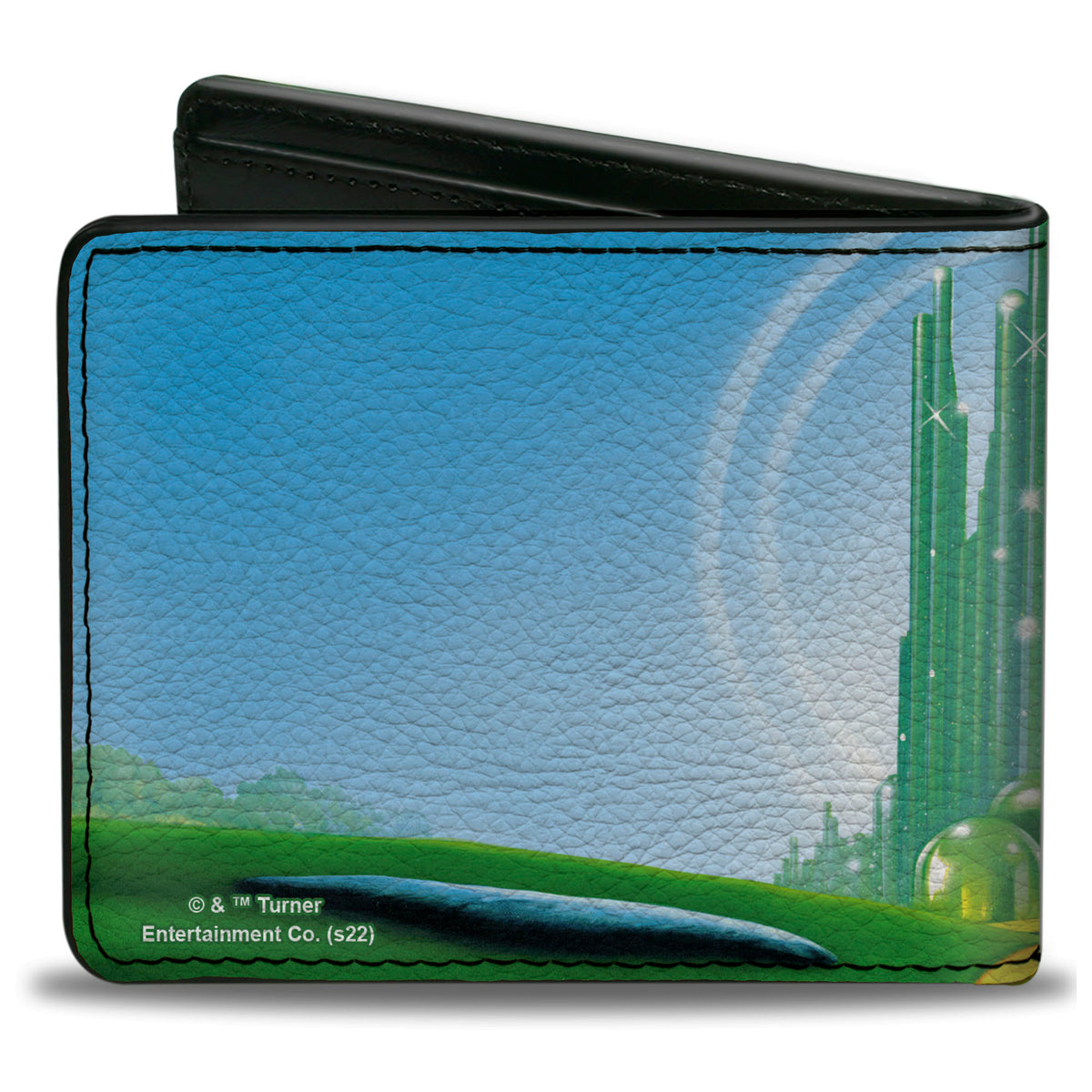 Bi-Fold Wallet - The Wizard of Oz Emerald City Scene Blues/Greens Bi-Fold Wallets The Wizard of Oz