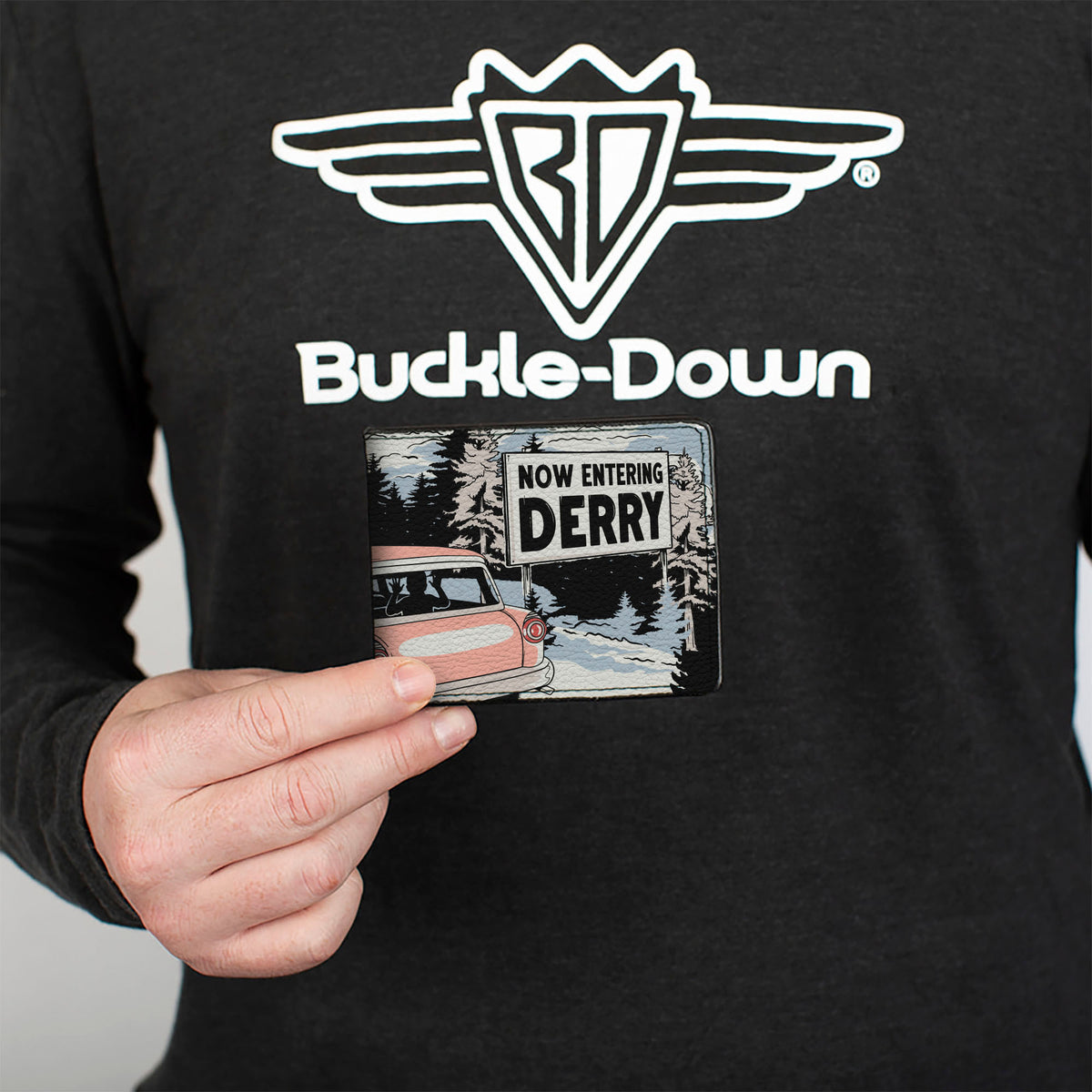 Bi-Fold Wallet - It Welcome to Derry NOW ENTERING Scenic View Bi-Fold Wallets IT