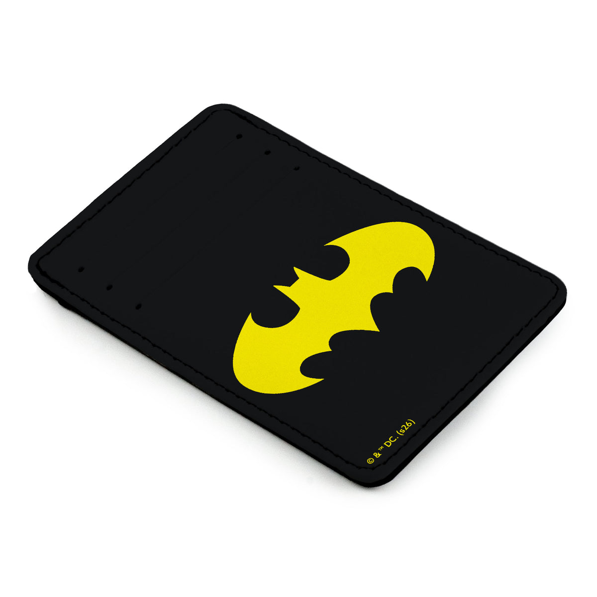 PU Wallet ID Card Holder - Batman Bat Signal Black/Yellow ID Card Wallets DC Comics
