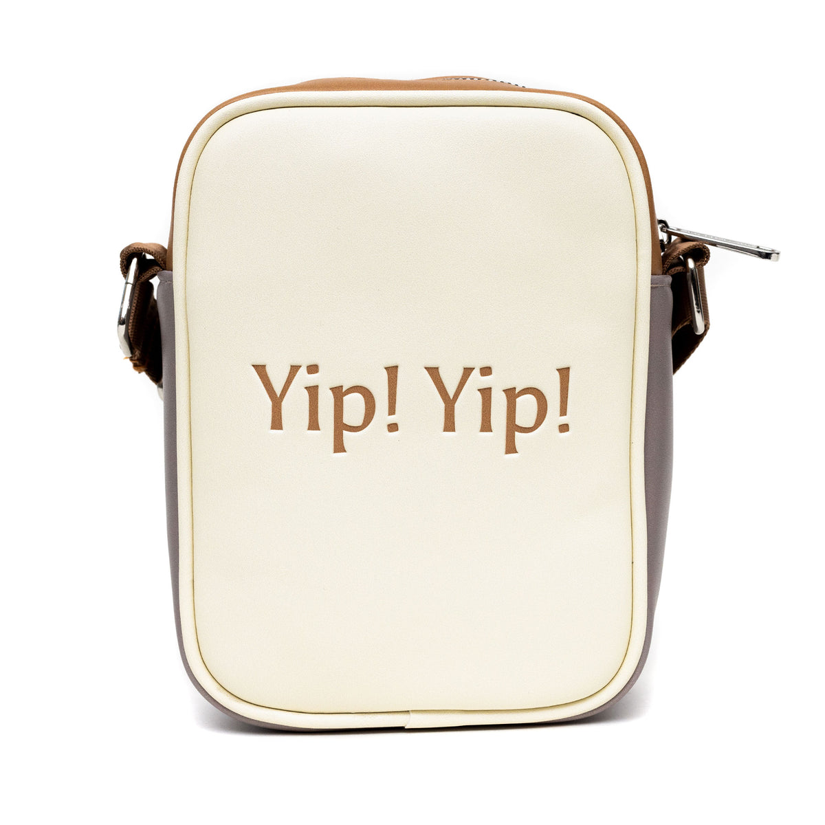 Nickelodeon Bag, Cross Body, Avatar the Last Airbender, Appa Face, Ivory, Vegan Leather Crossbody Bags Nickelodeon   