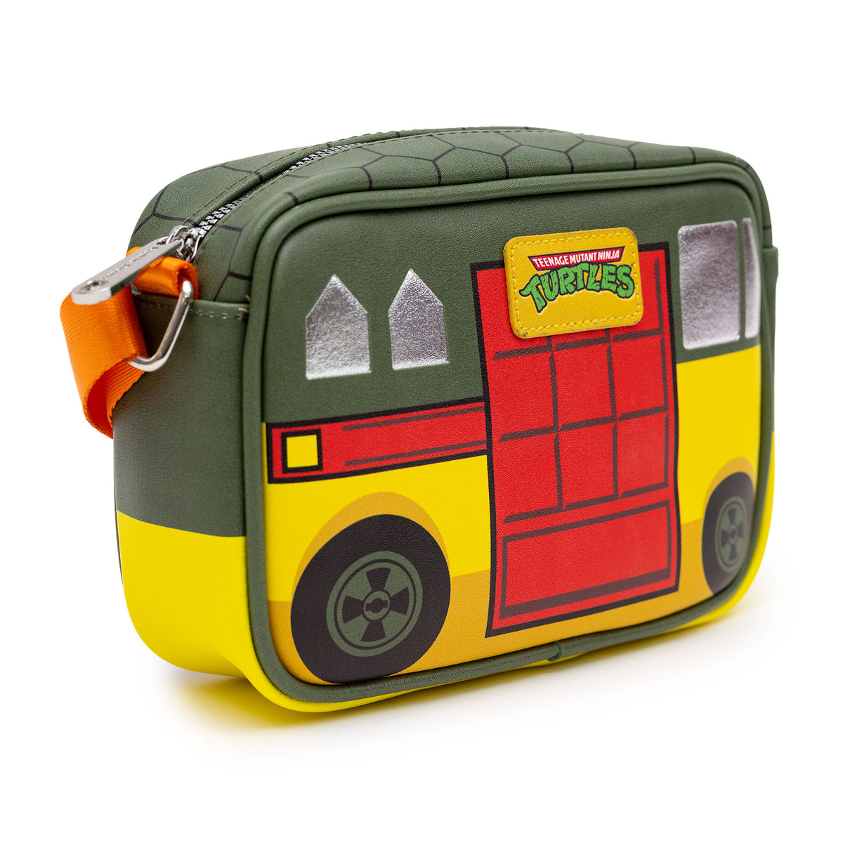 Nickelodeon Bag, Cross Body, Teenage Mutant Ninja Turtles Party Van, Vegan Leather Crossbody Bags Nickelodeon   
