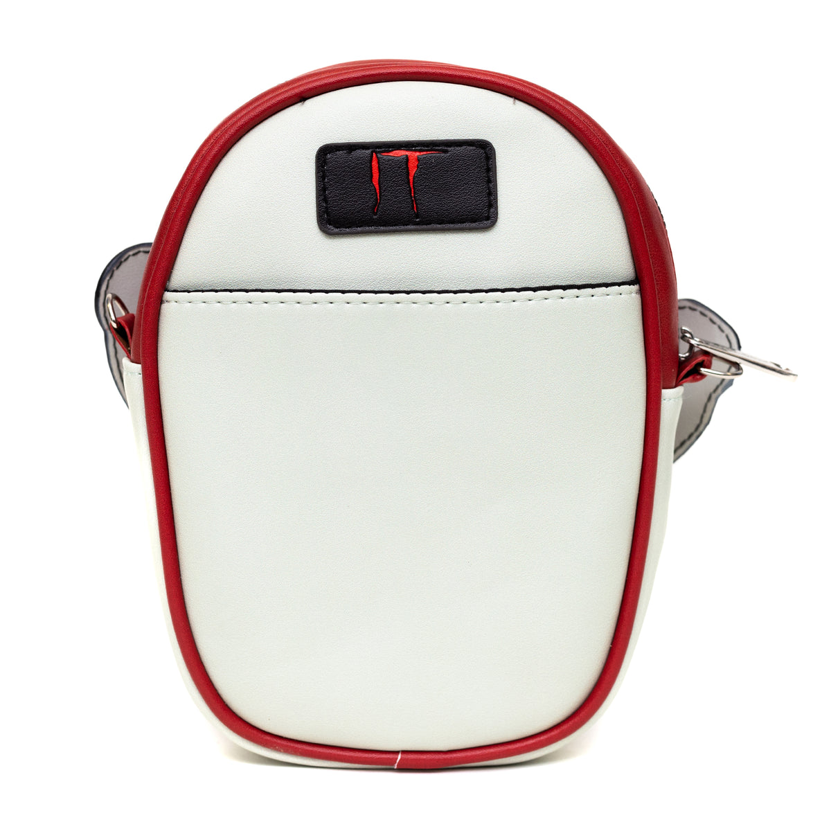 Warner Bros. Horror Movies Bag, Cross Body, It Pennywise Smiling Face Applique, Vegan Leather Crossbody Bags IT