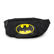 Fanny Pack - Batman Bat Signal Black Yellow Fanny Packs DC Comics   