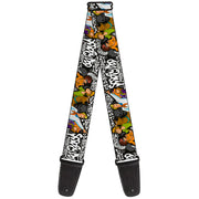 Guitar Strap - SCOOBY DOO Group Pose/Bones Guitar Straps Scooby Doo   