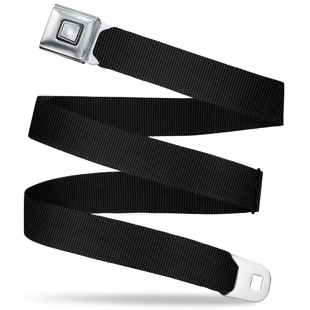 Starburst Seat Belt Buckle Black Belt For Men Seatbelt Belts Buckle-Down Adult Reg (30"-44")