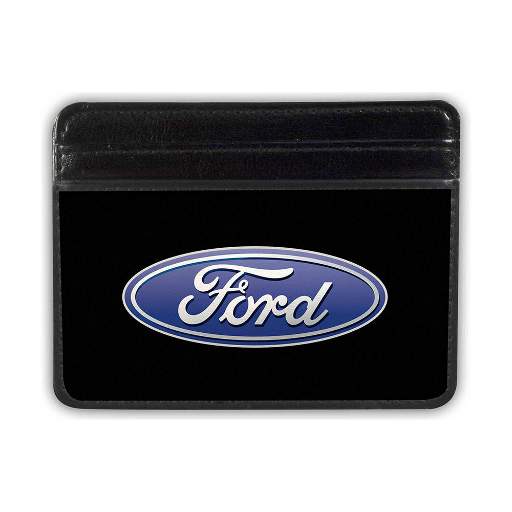 Weekend Wallet - Ford Oval Logo CENTERED Mini ID Wallets Ford   