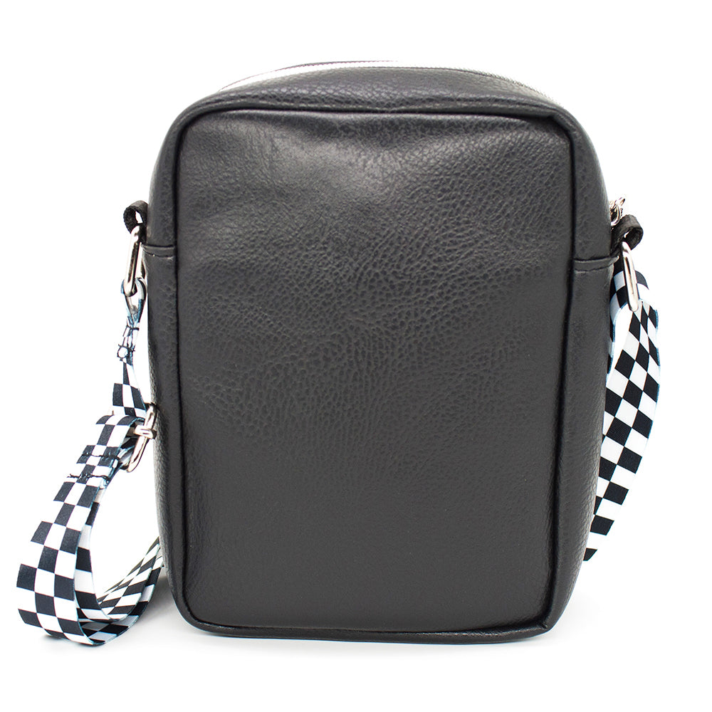 Women's Crossbody Wallet - Tom and Jerry Logo Pose Black Crossbody Bags Hanna Barbera