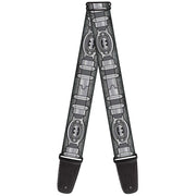Guitar Strap - Batman Utility Belt Grays Guitar Straps DC Comics   