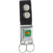 Keychain - Classic Teenage Mutant Ninja Turtles Raphael Face Turtle Shell Full Color Green Keychains Teenage Mutant Ninja Turtles