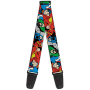 Guitar Strap - Justice League Superheroes CLOSE-UP New Guitar Straps DC Comics   