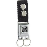 Keychain - Supernatural Devil's Trap Symbol Black White Keychains Supernatural   