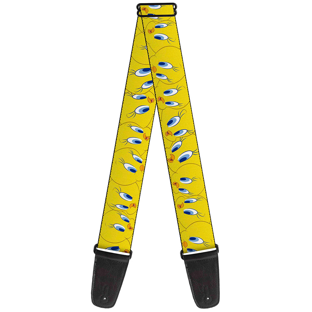 Guitar Strap - Tweety Bird Expressions Yellow Guitar Straps Looney Tunes   