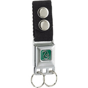 Keychain - Slytherin Snake Full Color Greens Keychains Harry Potter Default Title