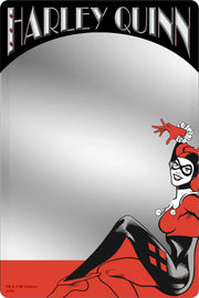 Locker Mirror - HARLEY QUINN Sitting Pose Locker Mirrors DC Comics   