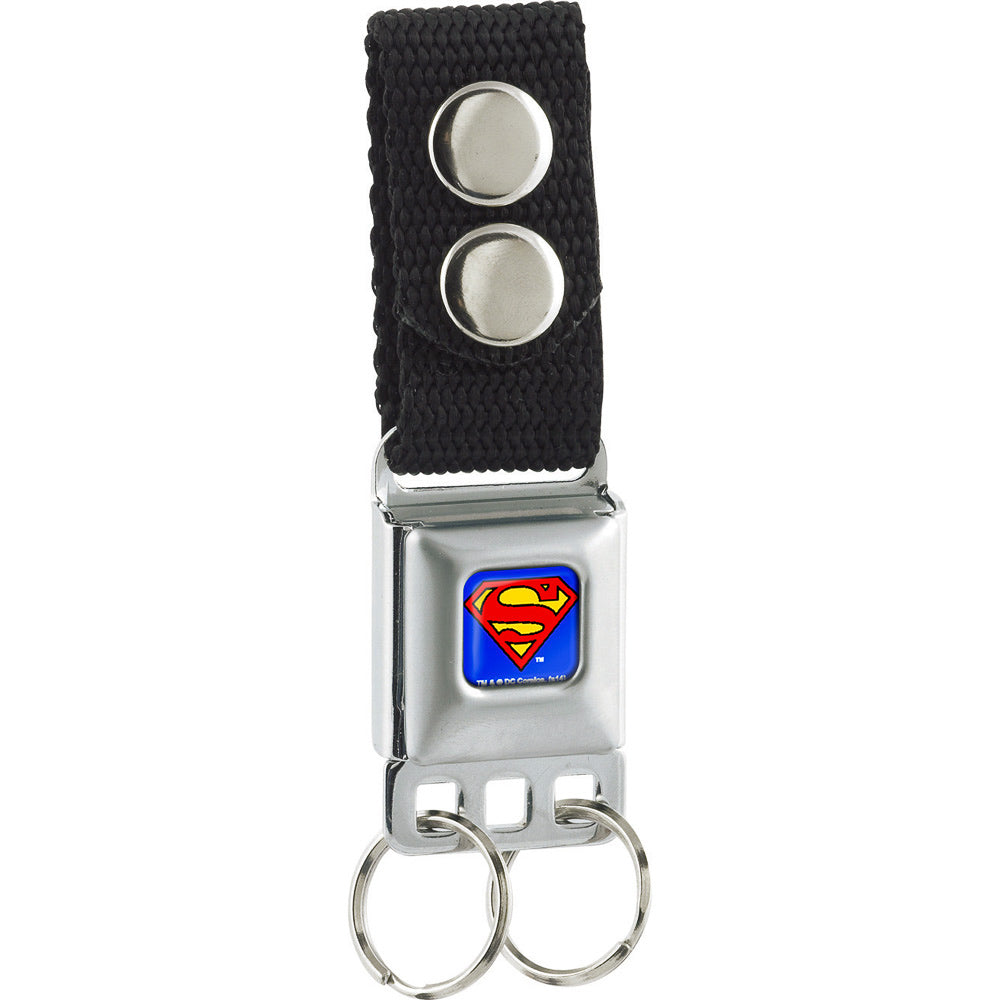 Keychain - Superman Full Color Blue Keychains DC Comics   