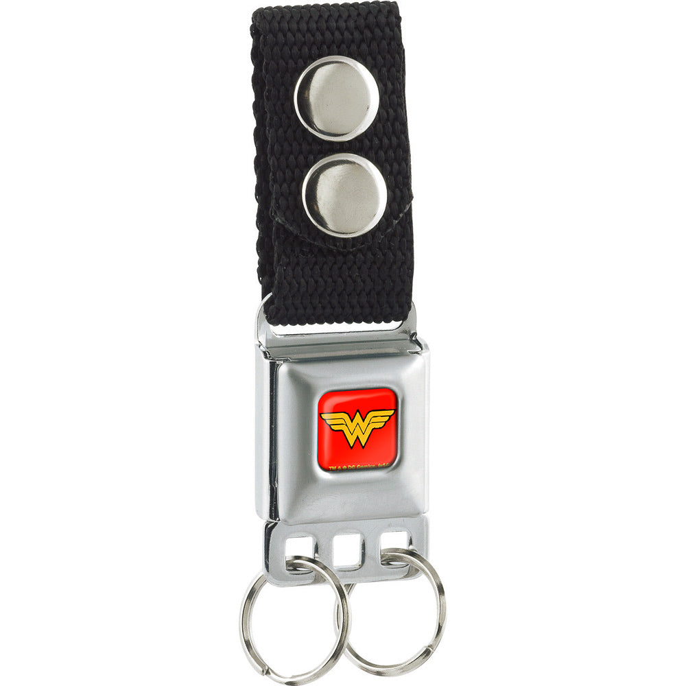 Keychain - Wonder Woman Logo Full Color Red Keychains DC Comics   