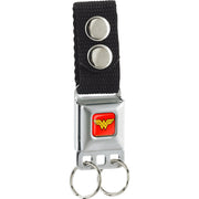 Keychain - Wonder Woman Logo Full Color Red Keychains DC Comics   