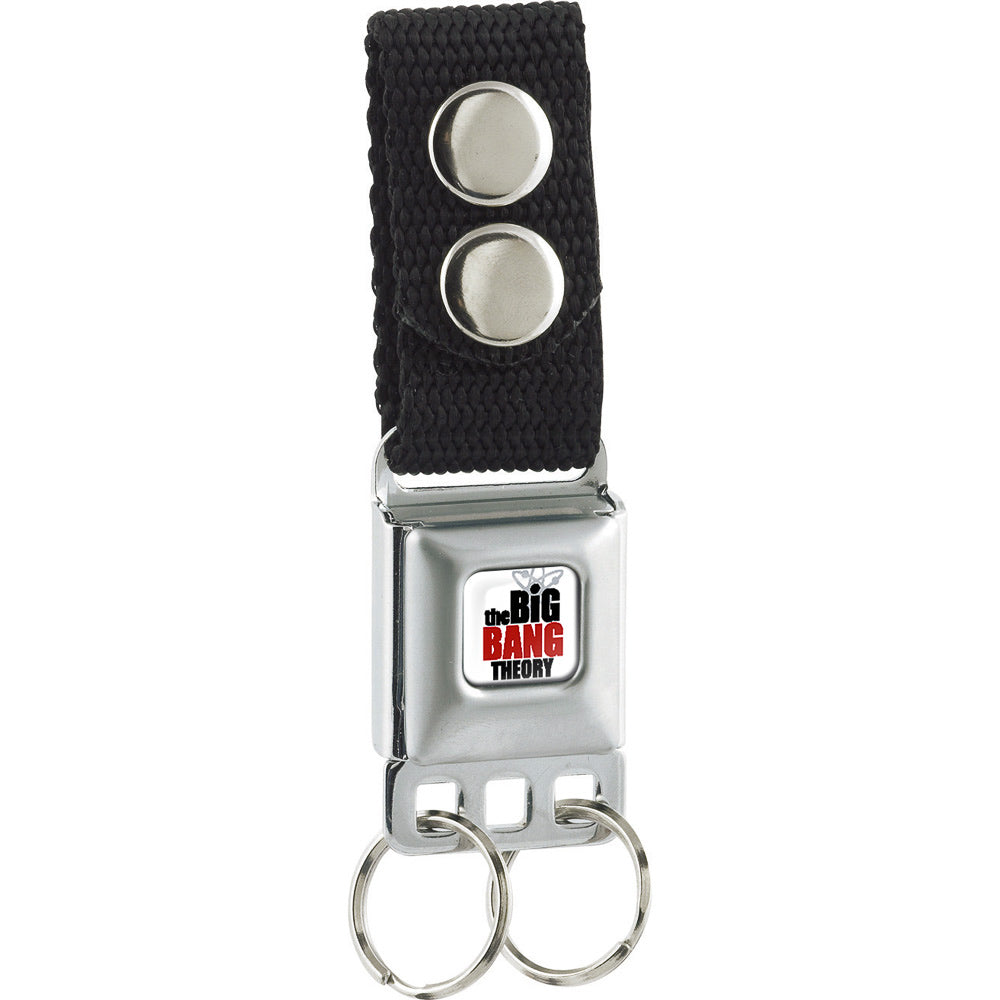 Keychain - THE BIG BANG THEORY Full Color White Black Red Keychains The Big Bang Theory   