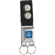 Keychain - SHELBY Cobra Full Color Blue White Keychains Shelby