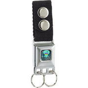 Keychain - Squidward Tentacles Pose MEH. Full Color Blues Keychains SpongeBob SquarePants